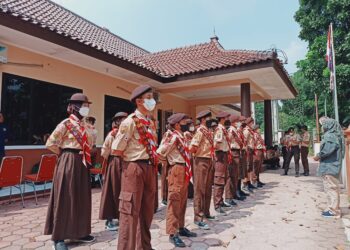 Peserta Jamnas XI 2022 Kontingen Kwarcab Kabupaten Bogor Ikuti Pertemuan awal