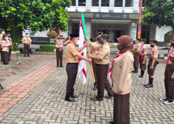 Wakil Walikota Administrasi Jakarta Pusat Kukuhkan Kontingen Jamnas XI 2022