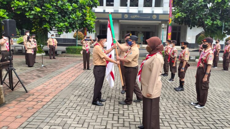 Wakil Walikota Administrasi Jakarta Pusat Kukuhkan Kontingen Jamnas XI 2022