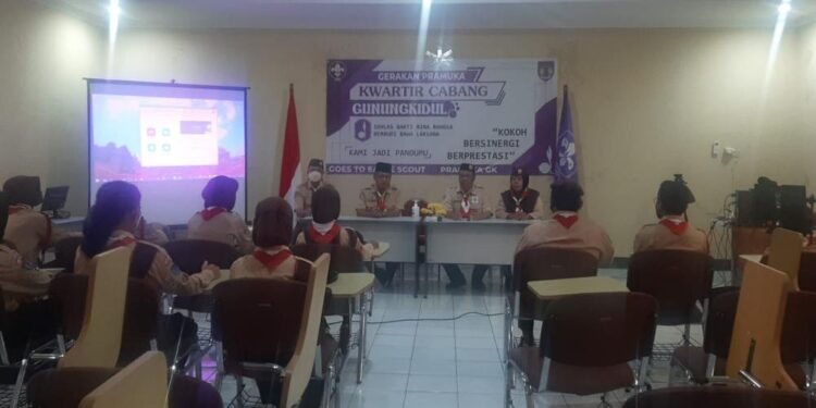 Pembekalan I Peserta Jamnas XI 2022 Kontingen Cabang Gunungkidul Diselenggarakan Selama Dua Hari