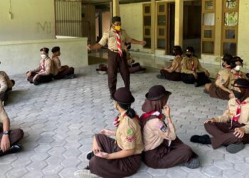 16 Calon Peserta Jamnas XI 2022 Kwarcab Kota Yogyakarta Ikuti Pembekalan di Buper Ambarbinangun