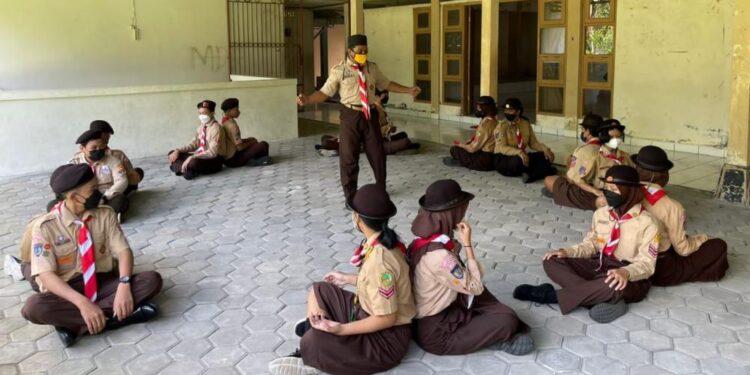 16 Calon Peserta Jamnas XI 2022 Kwarcab Kota Yogyakarta Ikuti Pembekalan di Buper Ambarbinangun