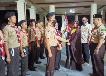 Peserta Jamnas XI 2022 Kontingen Kota Pare-Pare Dikukuhkan