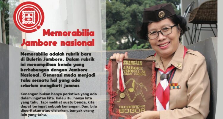 Memorabilia Jamnas III Tahun 1981 dari Kak Nita Sundari
