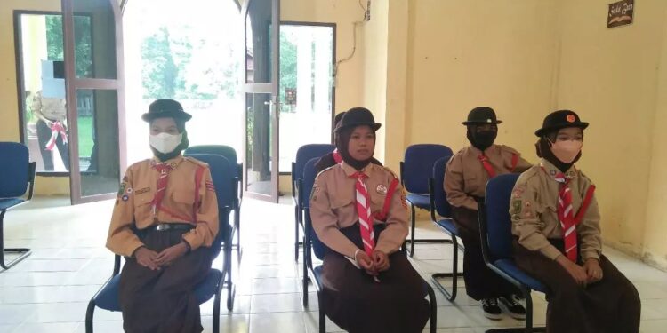 Foto : Pemantapan Peserta Jamnas XI Tahun 2022 Kwarcab Bengkalis