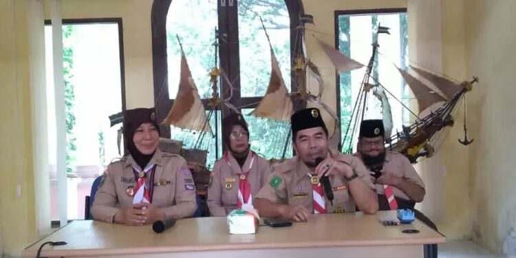 Foto : Pemantapan Peserta Jamnas XI Tahun 2022 Kwarcab Bengkalis