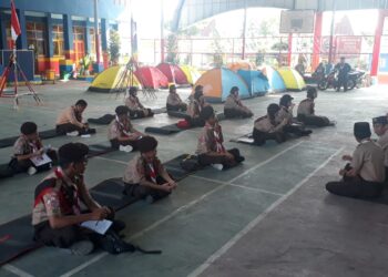 Seputar Training Centre Peserta Jamnas XI 2022 Kontingen Kwartir Cabang Wajo