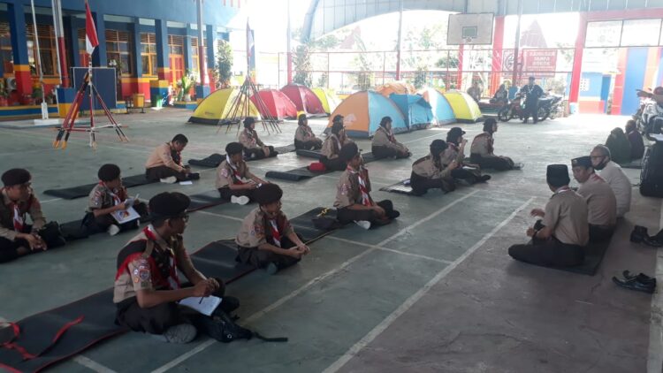 Seputar Training Centre Peserta Jamnas XI 2022 Kontingen Kwartir Cabang Wajo