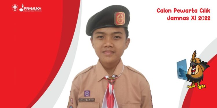 Muhammad Mulham Muktafi, Calon Pewarta Jamnas dari Kwarcab Banyumas