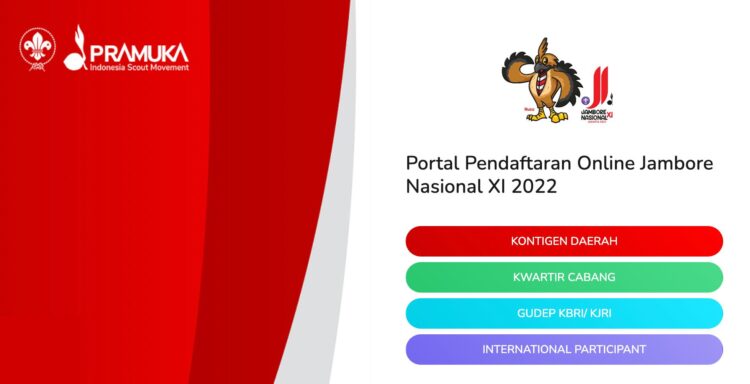 Kontingen Peserta Jamnas XI 2022 Sudah Bisa Melakukan Pendaftaran Online