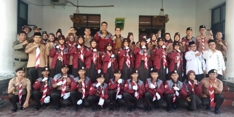 Kontingen Kwartir Cabang Padang Pariaman Dilepas Mengikuti Jambore Nasional XI di Cibubur