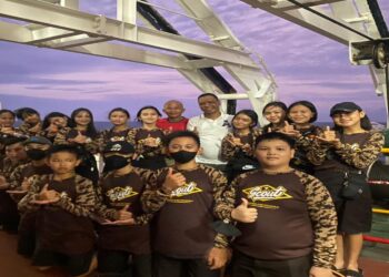 Keceriaan dan Keseruan perjalanan Kontingen Minahasa ke Jambore Nasional XI 2022