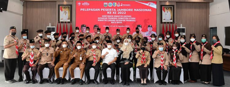 Pramuka Kwarcab Batu Bara Ikuti Jambore Nasional di Cibubur