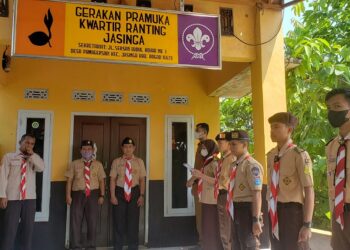 Kwarran Jasinga Kabupaten Bogor Lepas Peserta didiknya ikuti Jamnas XI