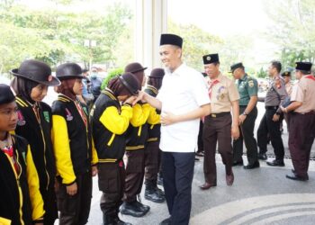 Lepas Peserta Jamnas XI Kota Dumai, Ini Pesan Ketua Mabicab
