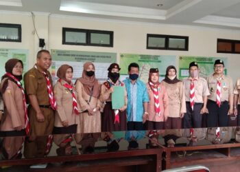 Ungkapan Suci Indah Lestari Anggota Pramuka SMPN 3 Citeureup Bisa Ikut Jamnas XI