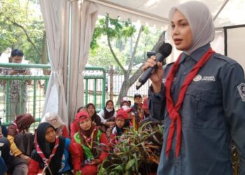 Kunjungi Jamnas XI 2022, Kak Atikoh Beri Semangat dan Motivasi Peserta