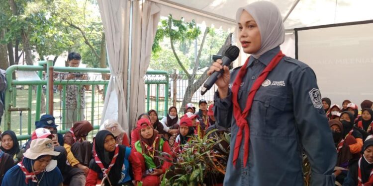 Kunjungi Jamnas XI 2022, Kak Atikoh Beri Semangat dan Motivasi Peserta