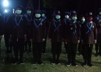 Peserta Jamnas XI Kontingen Cabang Aru, Kwarda Maluku Telah Tiba di Buperta Cibubur