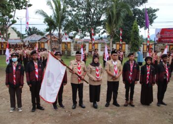 Peserta Jamnas XI 2022 Kontingan Daerah Gorontalo Dilepas oleh Penjabat Gubernur