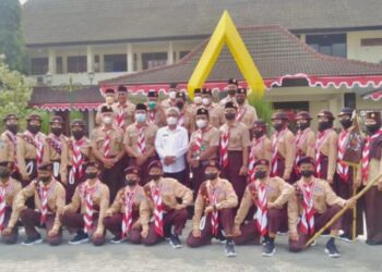 Ini Pesan Pj Bupati Kulon Progo pada Pelepasan Kontingen Cabang Jamnas XI 2022