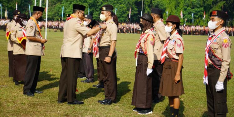 Inilah Penerima Penganugerahan Tanda Penghargaan pada Upacara Pembukaan Jamnas XI 2022