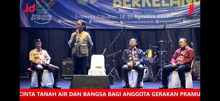 Pesan Penting bagi Peserta Jamnas Tentang Pembinaan Cinta Tanah Air dan Bangsa