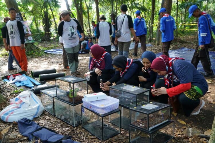 Foto – Giat Peserta Jamnas XI di Zona Keterampilan